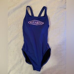 Lifeguard one-piece swimsuit!
